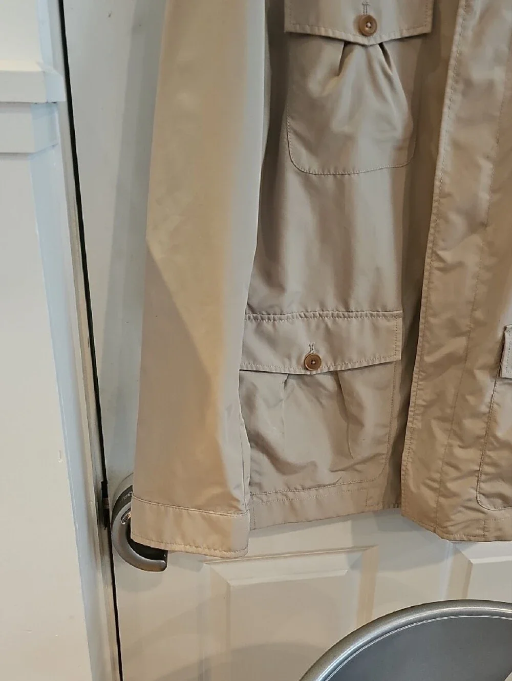 Banana Republic Beige Men's Field Jacket XL